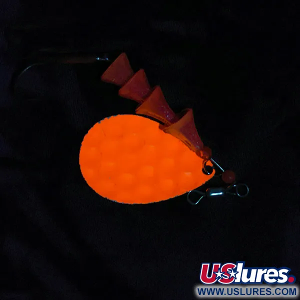 Lucky Strike Coffe Spoon UV, nikiel/pomarańczowy UV, 11 g błystka obrotowa #19694