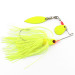  Booyah Tandem Colorado Willow Spinnerbait, chartreuse UV, 9 g  #19746