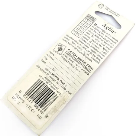 Mepps Aglia 3, srebro, 7 g błystka obrotowa #19756