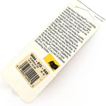 Luhr Jensen's Sugar Shad, Silver/Blue, 14 g wobler #19774