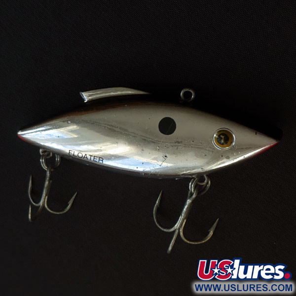  Bill Lewis Rat-L-Trap Floater,  Chrome Black, 9 g wobler #19793