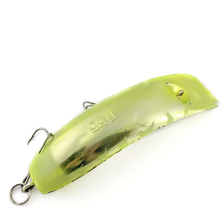 Yakima Bait FlatFish T55, сhartreuse UV, 28 g wobler #19794