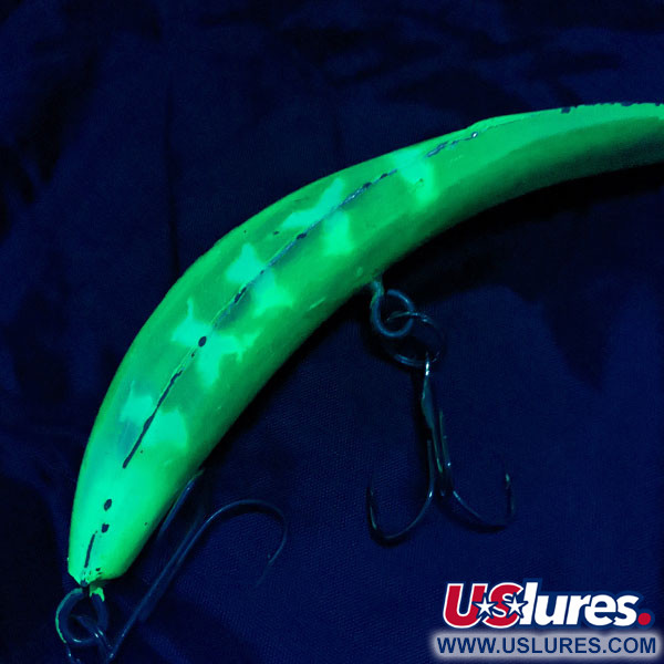 Yakima Bait FlatFish T55, сhartreuse UV, 28 g wobler #19794