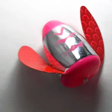 Yakima Bait Spin-N-Glo, Glitter Chartreuse Pink 'Tiger' (GCPT-MP), 4,4 g błystka obrotowa #19823