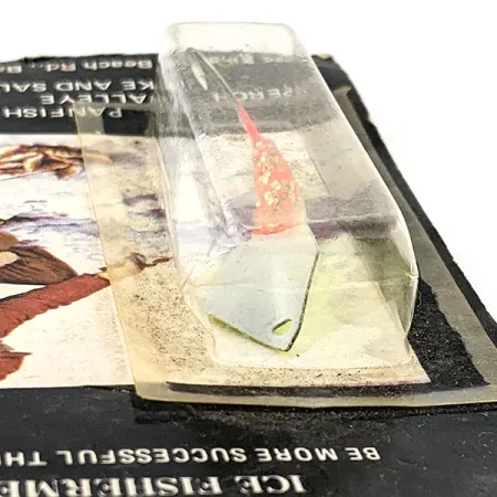 Other G.W's ice fishing Lures 2-AW, Chartreuse/biały, 5 g błystka wahadłowa #19868