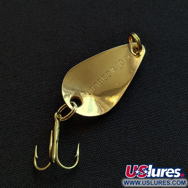 Acme K.O. Wobbler, biały/czerwony/złoty, 3,5 g błystka wahadłowa #19911