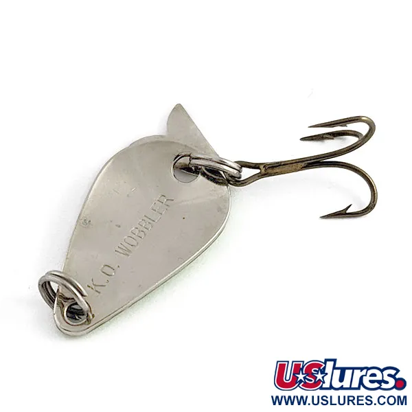Acme K.O. Wobbler, nikiel/zielony, 3,5 g błystka wahadłowa #19937