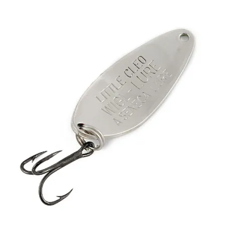 Seneca Little Cleo, nikiel/zielony, 7 g błystka wahadłowa #19958