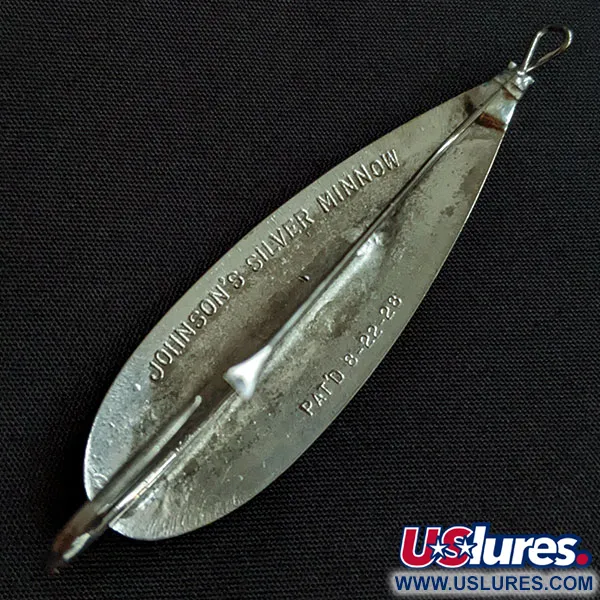  Johnson Silver Minnow, nikiel, 12 g błystka wahadłowa #19961