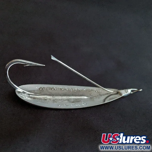  Johnson Silver Minnow, nikiel, 12 g błystka wahadłowa #19961