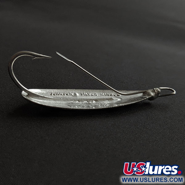  Johnson Silver Minnow, nikiel, 9 g błystka wahadłowa #19989