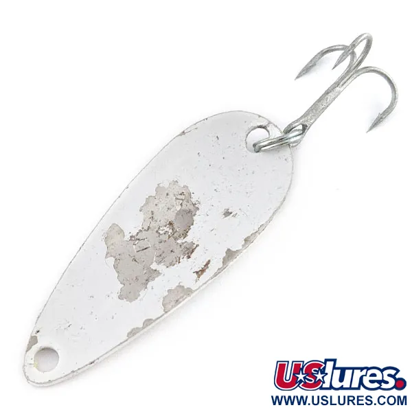 Worth Chippewa Steel Spoon Glow, biała Glow - świeci w ciemności, 6 g błystka wahadłowa #20020