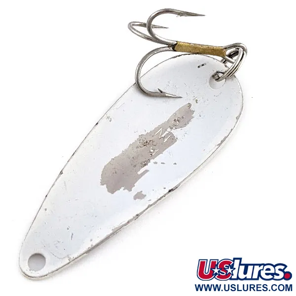 Worth Chippewa Steel Spoon Glow, biała Glow - świeci w ciemności, 10 g błystka wahadłowa #20021