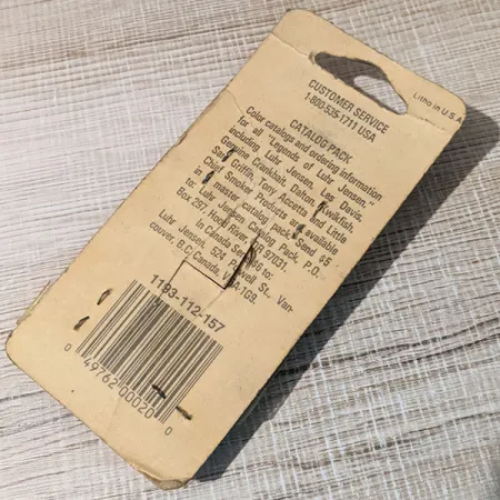 Luhr Jensen Hus-Lure, red, 2 g błystka wahadłowa #20062