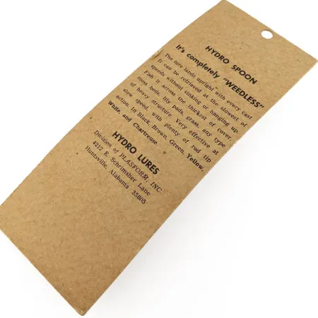 Hydro Lures Hydro Spoon, brązowy/zielony/czerwony, 11 g błystka wahadłowa #20076