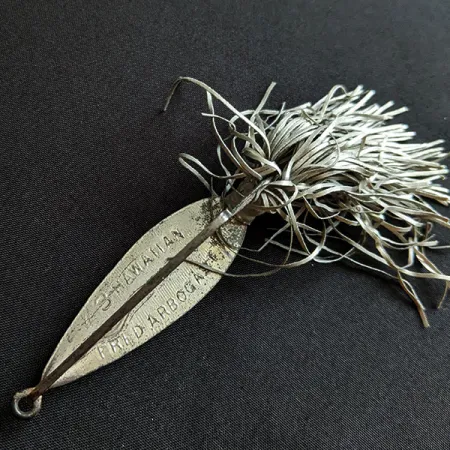 Fred Arbogast Hawaiian #3, srebro, 17 g błystka wahadłowa #20096