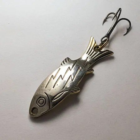 Atlantic Lures Golden Wobble-Fish, złoto/nikiel, 7 g błystka wahadłowa #20128