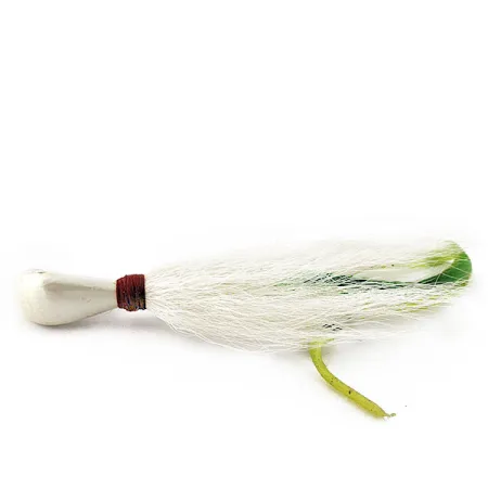 Arkie Lures Ocean Logic Bucktail Striper Jig , Pearl, 31 g błystka wahadłowa #20139