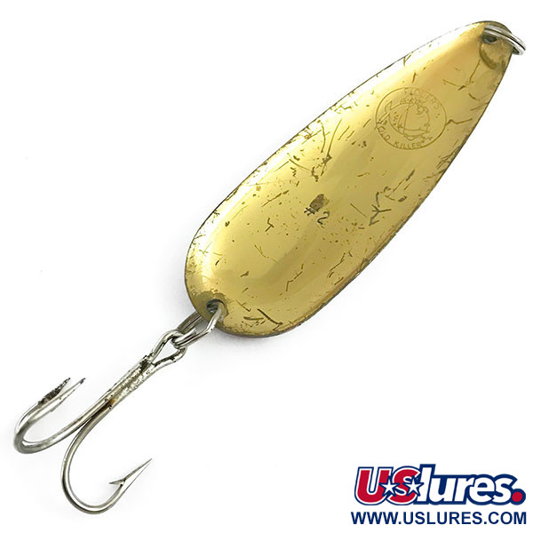 Other Fidler's Old Killer #2 spoon lure, mosiądz/biały/czerwony, 28 g błystka wahadłowa #20172