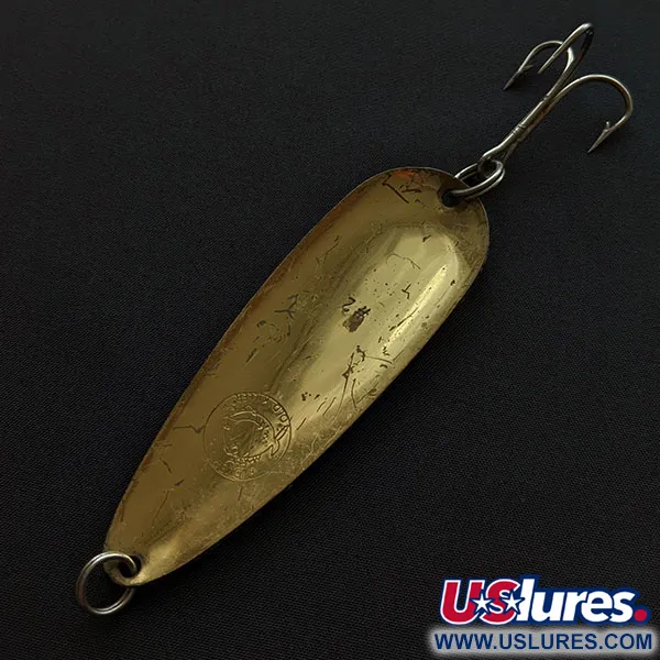 Other Fidler's Old Killer #2 spoon lure, mosiądz/biały/czerwony, 28 g błystka wahadłowa #20172