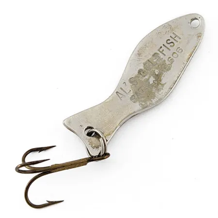 Al's gold fish, nikiel, 7 g błystka wahadłowa #20223