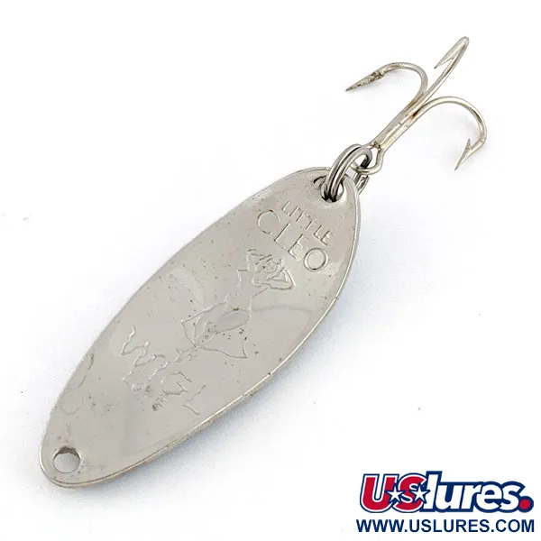 Seneca Little Cleo (Hula Girl), nikiel/niebieski, 10 g błystka wahadłowa #20235