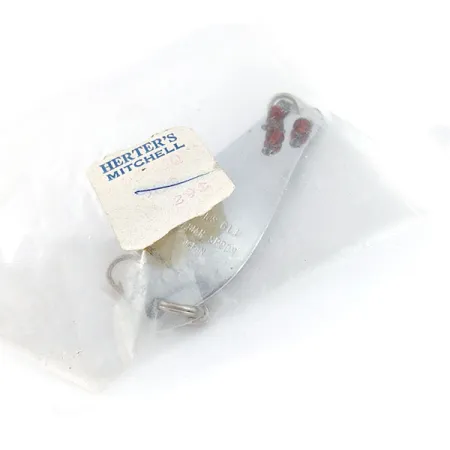 Herter's Canadian Spoon, nikiel/czerwone oczy, 7 g błystka wahadłowa #20256