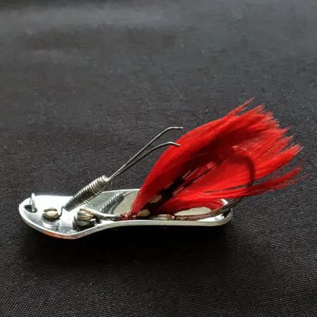 Pflueger Chum 2, nikiel/czerwony, 7 g błystka wahadłowa #20257