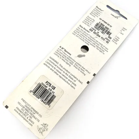 Prescott Spinner Little Doctor 275, nikiel, 21 g błystka wahadłowa #20270