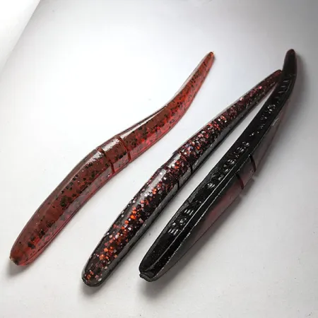 Lunker City Baby Slug-Go 4.5, Red #20288