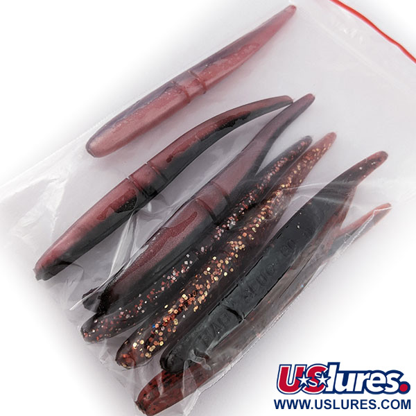  Lunker City Baby Slug-Go 4.5, Red,  g  #20288