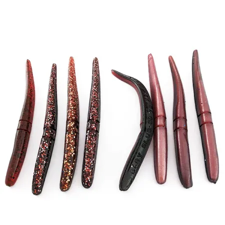 Lunker City Baby Slug-Go 4.5, Red #20288