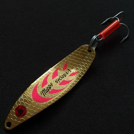 Mepps Syclops 1, złoto, 12 g błystka wahadłowa #20324