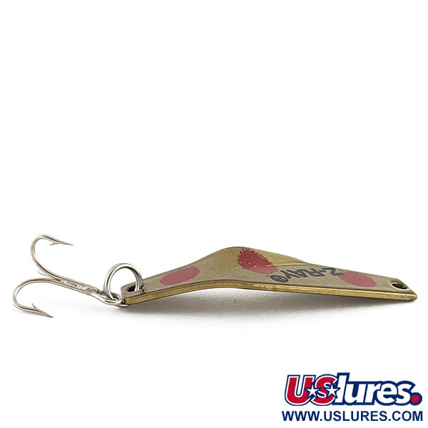 Z-RAY Lures Z-Ray Model 120, mosiądz/czerwony (Brass with Red Spots), 7 g błystka wahadłowa #20341