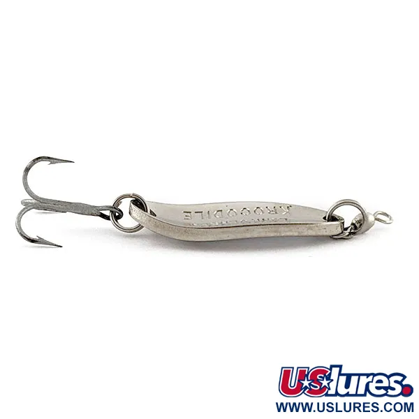 Luhr Jensen Krocodile, nikiel, 7 g błystka wahadłowa #20361