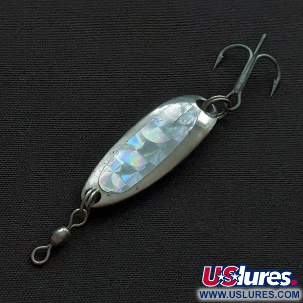 Luhr Jensen Krocodile, nikiel, 7 g błystka wahadłowa #20361