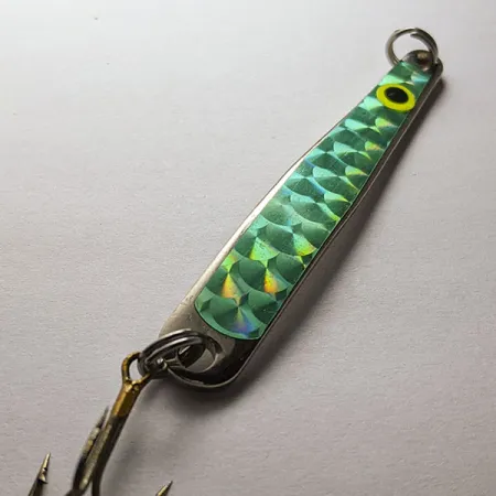 Acme Need-L-EEL, Chrome Green, 14 g błystka wahadłowa #20405