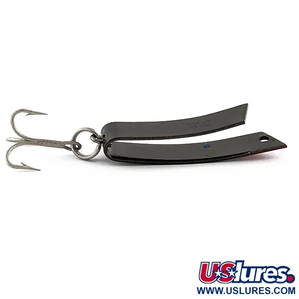 Luhr Jensen Super-Duper 506, сzarny czerwony, 7 g błystka wahadłowa #20424