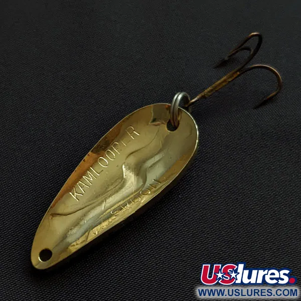 Acme Kamlooper Spoon, złoty/czerwony/biały, 11 g błystka wahadłowa #20436