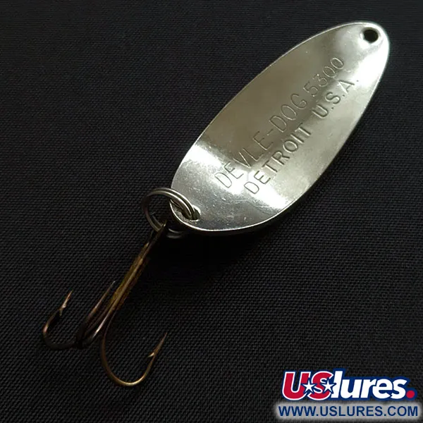 Eppinger Dardevle Devle-Dog 5300, nikiel, 10 g błystka wahadłowa #20466