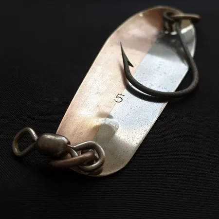 Luhr Jensen McMahon 5, nikiel/mosiądz, 14 g błystka wahadłowa #20478