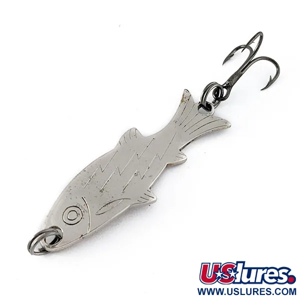  Atlantic Lures Golden Wobble-Fish, nikiel, 7 g błystka wahadłowa #20479