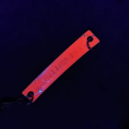 Yakima Bait Skiny-miny UV, nikiel/pomarańczowy UV, 4 g błystka wahadłowa #20483