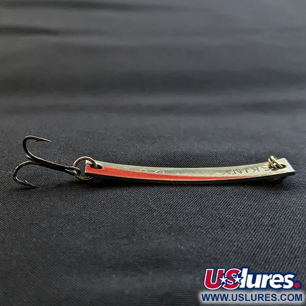 Yakima Bait Skiny-miny, nikiel/pomarańczowy UV, 4 g błystka wahadłowa #20509