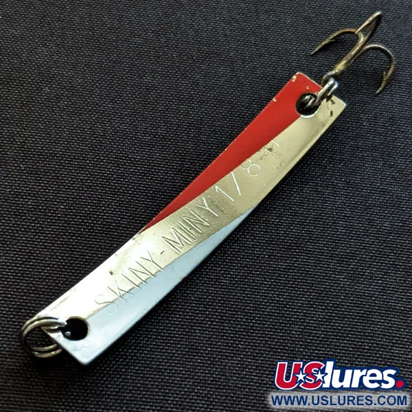 Yakima Bait Skiny-miny, nikiel/czerwony, 4 g błystka wahadłowa #20510