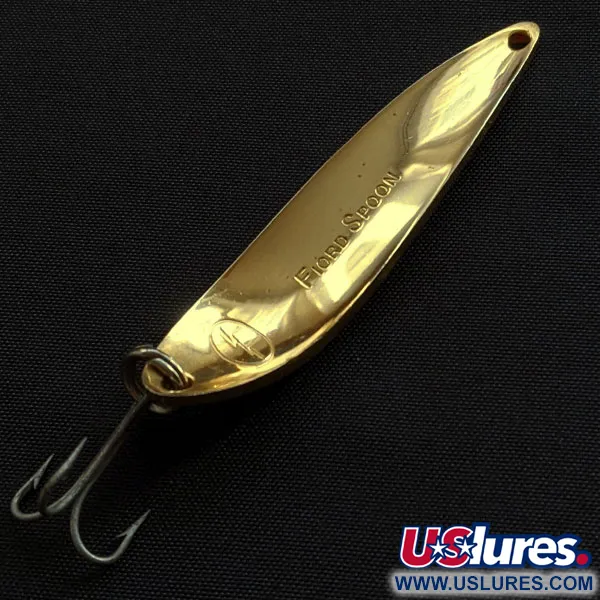 Acme Fiord Spoon Lightning (1950s), złoto, 11 g błystka wahadłowa #20537