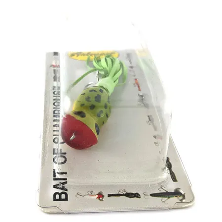 Fred Arbogast Hula Popper, Frog, 5 g wobler #20551