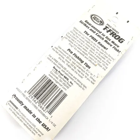 Snag Proof Pro series T-Frog #6227, Mossback, 7 g wobler #20568