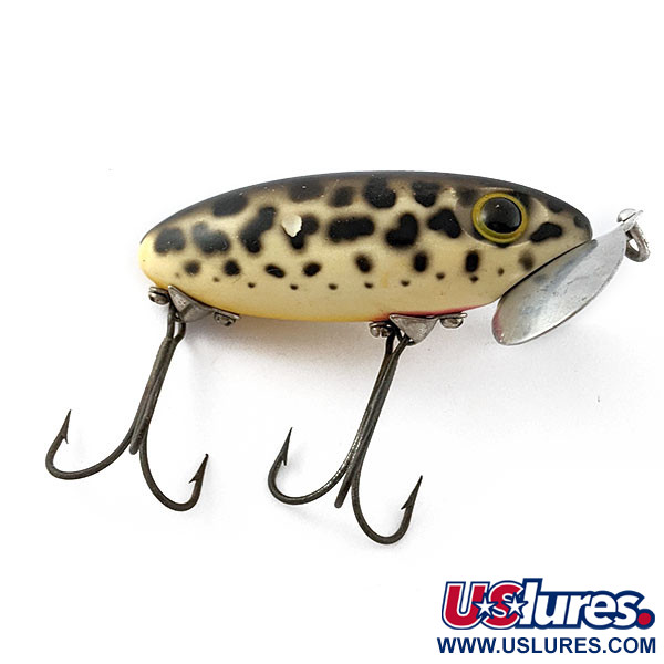  Fred Arbogast Jitterbug Early Bug Eye (1960s), Coachdog, 14 g wobler #20573