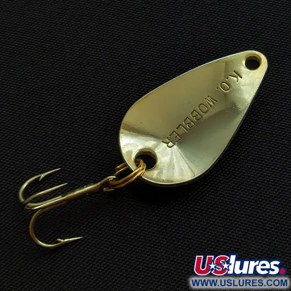 Acme K.O. Wobbler, czarny/biały/złoty, 3,5 g błystka wahadłowa #20609